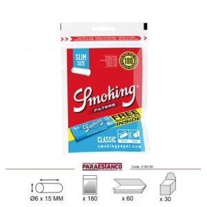 Smoking Filtro Classic 15x6 mm